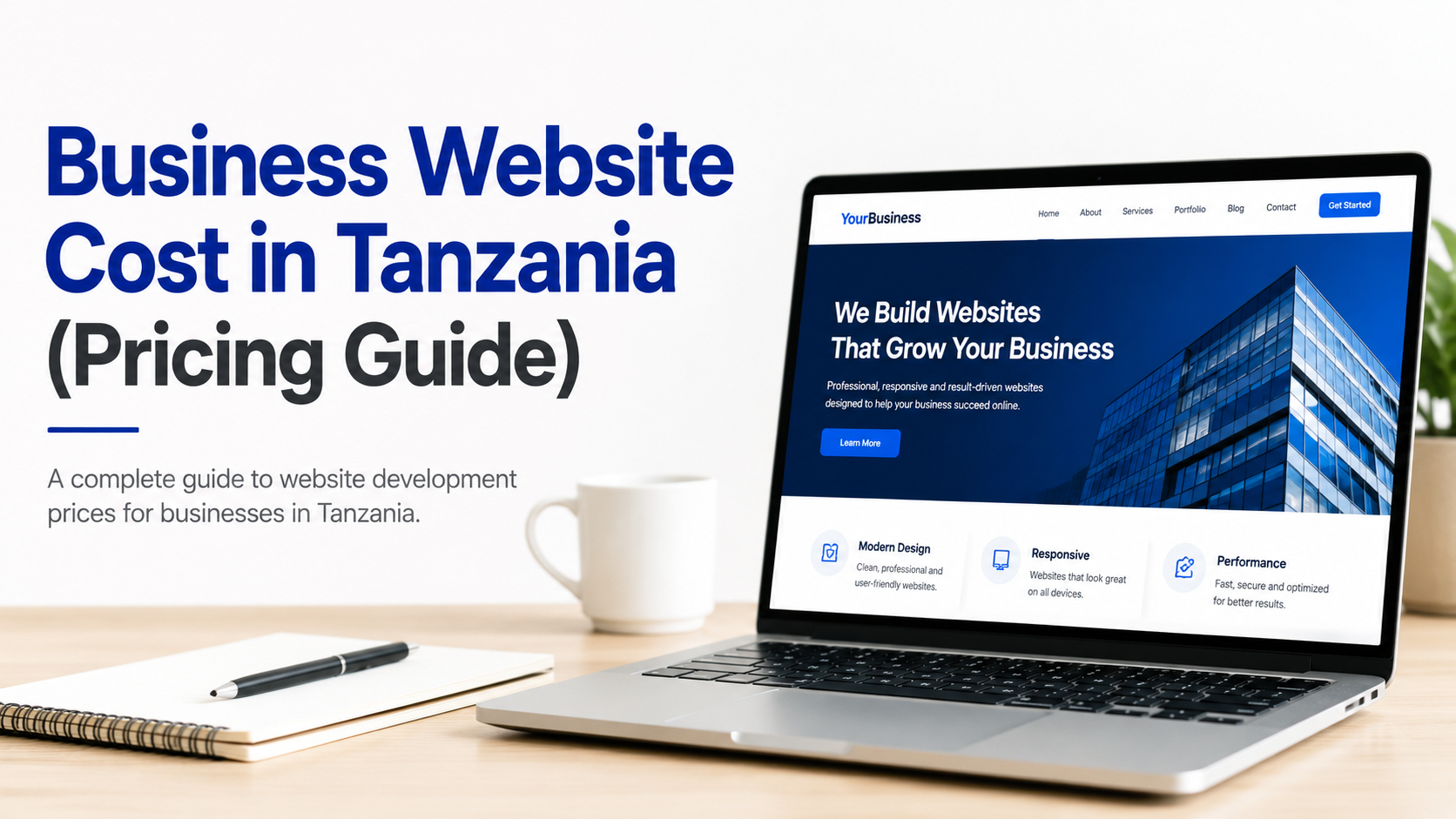 Business Website Cost in Tanzania (Pricing Guide)